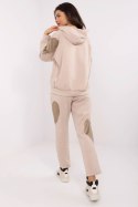Spodnie Komplet Model MI-KMPL-M6156.98 Dark Beige - Italy Moda Italy Moda Spodnie Komplet Model MI-KMPL-M6156.98 Dark Beige - Italy Moda Italy Moda