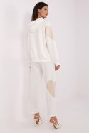 Spodnie Komplet Model MI-KMPL-M6156.98 Ecru - Italy Moda Italy Moda Spodnie Komplet Model MI-KMPL-M6156.98 Ecru - Italy Moda Italy Moda