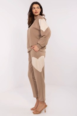 Spodnie Komplet Model MI-KMPL-M6156.98 Light Brown - Italy Moda Italy Moda