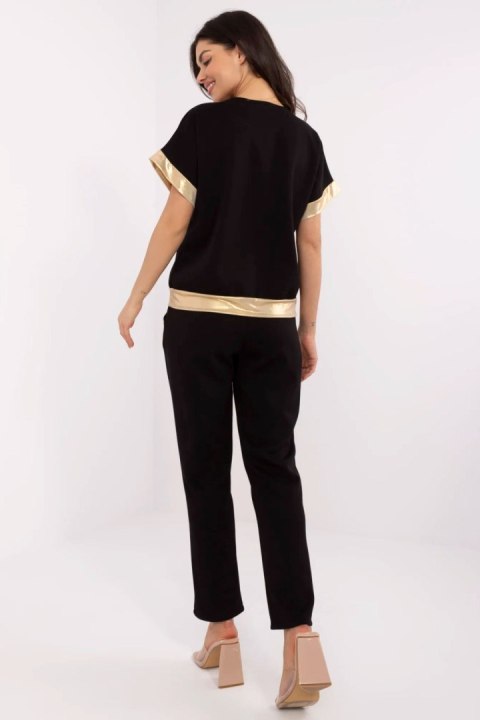 Spodnie Komplet Model MI-KMPL-M6196.28 Black - Italy Moda Italy Moda Spodnie Komplet Model MI-KMPL-M6196.28 Black - Italy Moda Italy Moda