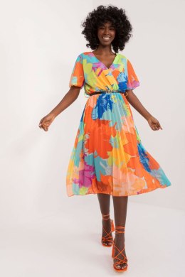 Sukienka Model DHJ-SK-13162-2.96 Orange - Italy Moda Italy Moda