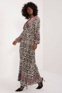 Sukienka Model DHJ-SK-16656.13X Black/Beige - Italy Moda Italy Moda
