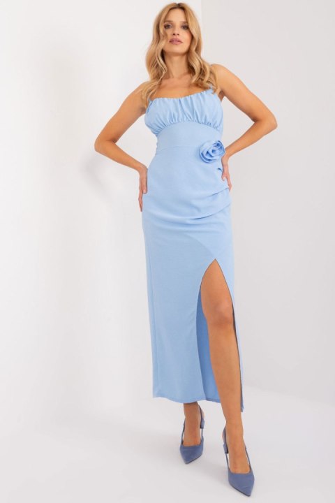 Sukienka Model DHJ-SK-18992.16X Light Blue - Italy Moda Italy Moda Sukienka Model DHJ-SK-18992.16X Light Blue - Italy Moda Italy Moda