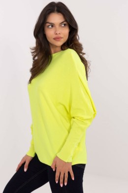 Sweter Damski Model DHJ-SW-8862.91 Fluo Yellow - Italy Moda Italy Moda