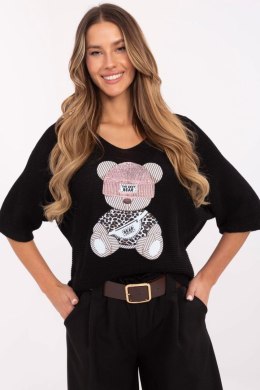 Sweter Damski Model MI-SW-2102.14 Black - Italy Moda Italy Moda