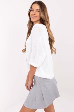 Sweter Damski Model MI-SW-2102.14 Ecru - Italy Moda Italy Moda