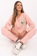 Bluza Damska Model DHJ-BL-20322.72 Brzoskwinia - Italy Moda Italy Moda Bluza Damska Model DHJ-BL-20322.72 Brzoskwinia - Italy Moda Italy Moda