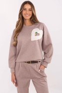 Bluza Damska Model DHJ-BL-20322.72 Dark Beige - Italy Moda Italy Moda Bluza Damska Model DHJ-BL-20322.72 Dark Beige - Italy Moda Italy Moda