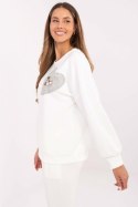 Bluza Damska Model DHJ-BL-20322.72 Ecru - Italy Moda Italy Moda Bluza Damska Model DHJ-BL-20322.72 Ecru - Italy Moda Italy Moda
