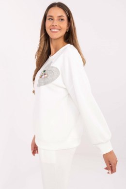 Bluza Damska Model DHJ-BL-20322.72 Ecru - Italy Moda Italy Moda
