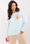 Bluza Damska Model DHJ-BL-20322.72 Light Blue - Italy Moda Italy Moda Bluza Damska Model DHJ-BL-20322.72 Light Blue - Italy Moda Italy Moda