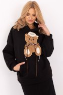 Bluza Damska Model DHJ-BL-A8695.65P Black - Italy Moda Italy Moda