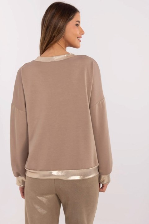 Bluza Damska Model MI-BL-61789.24 Dark Beige - Italy Moda Italy Moda Bluza Damska Model MI-BL-61789.24 Dark Beige - Italy Moda Italy Moda