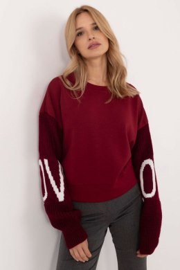 Bluza Damska Model MI-BL-M5975.26P Bordo - Italy Moda Italy Moda
