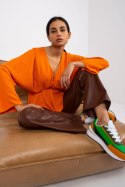 Bluzka Model DHJ-BZ-11979.67 Orange - Italy Moda Italy Moda Bluzka Model DHJ-BZ-11979.67 Orange - Italy Moda Italy Moda