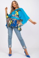Bluzka Model DHJ-BZ-15735B.13 Blue - Italy Moda Italy Moda Bluzka Model DHJ-BZ-15735B.13 Blue - Italy Moda Italy Moda