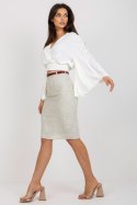 Bluzka Model DHJ-BZ-16503.30X Ecru - Italy Moda Italy Moda Bluzka Model DHJ-BZ-16503.30X Ecru - Italy Moda Italy Moda