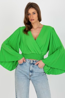 Bluzka Model DHJ-BZ-16503.30X Light Green - Italy Moda Italy Moda