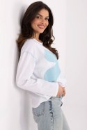 Bluzka Model MI-BZ-M6169.03 White/Blue - Italy Moda Italy Moda