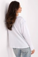 Bluzka Model MI-BZ-M6169.03 White/Blue - Italy Moda Italy Moda