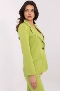Marynarka Model DHJ-MA-18736.12 Limonka - Italy Moda Italy Moda Marynarka Model DHJ-MA-18736.12 Limonka - Italy Moda Italy Moda