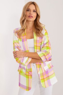 Marynarka Model DHJ-MA-18922.43 Limonka - Italy Moda Italy Moda