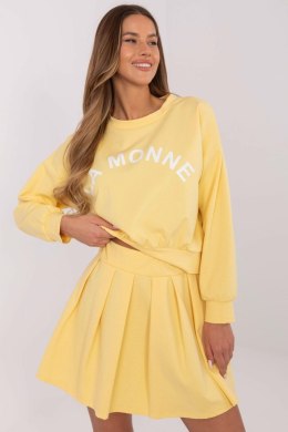 Spódnica Komplet Model MI-KMPL-M6158.92 Yellow - Italy Moda Italy Moda