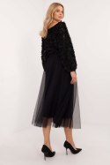 Spódnica Model DHJ-SD-19568.13X Black - Italy Moda Italy Moda Spódnica Model DHJ-SD-19568.13X Black - Italy Moda Italy Moda