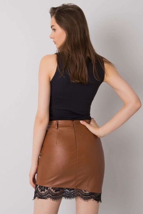 Spódnica Model DHJ-SD-3051.80P Brown - Italy Moda Italy Moda Spódnica Model DHJ-SD-3051.80P Brown - Italy Moda Italy Moda