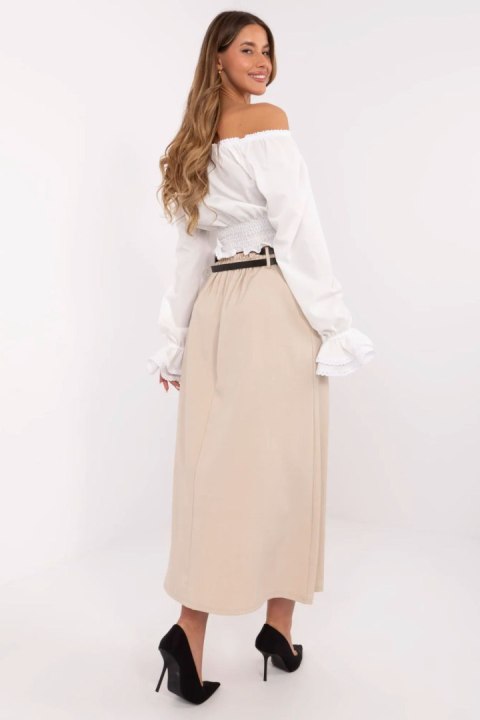 Spódnica Model MI-SD-88660.83 Beige - Italy Moda Italy Moda Spódnica Model MI-SD-88660.83 Beige - Italy Moda Italy Moda
