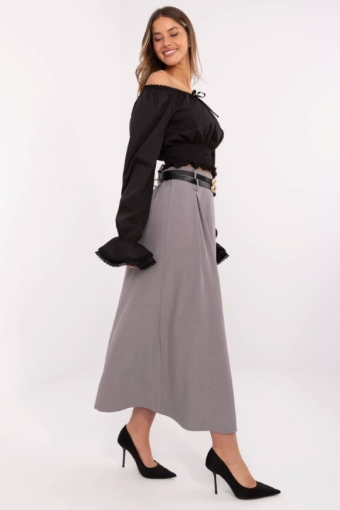 Spódnica Model MI-SD-88660.83 Grey - Italy Moda Italy Moda Spódnica Model MI-SD-88660.83 Grey - Italy Moda Italy Moda