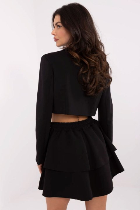 Spódnica Model MI-SD-G9123-1.25 Black - Italy Moda Italy Moda Spódnica Model MI-SD-G9123-1.25 Black - Italy Moda Italy Moda
