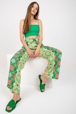Spodnie Damskie Model DHJ-SP-13587.66P Green - Italy Moda Italy Moda