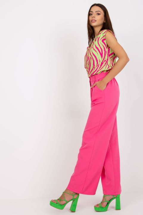 Spodnie Damskie Model DHJ-SP-15679.01X Pink - Italy Moda Italy Moda Spodnie Damskie Model DHJ-SP-15679.01X Pink - Italy Moda Italy Moda