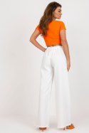 Spodnie Damskie Model DHJ-SP-15679-1.29X Ecru - Italy Moda Italy Moda Spodnie Damskie Model DHJ-SP-15679-1.29X Ecru - Italy Moda Italy Moda