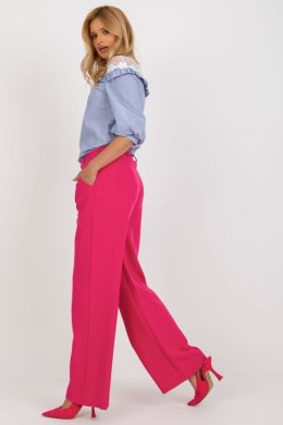 Spodnie Damskie Model DHJ-SP-15679-1.30X Dark Pink - Italy Moda Italy Moda