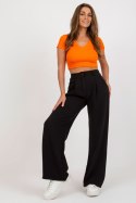 Spodnie Damskie Model DHJ-SP-15679-1.31X Black - Italy Moda Italy Moda Spodnie Damskie Model DHJ-SP-15679-1.31X Black - Italy Moda Italy Moda