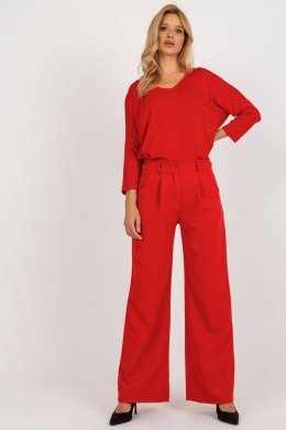Spodnie Damskie Model DHJ-SP-15679-1.35X Red - Italy Moda Italy Moda