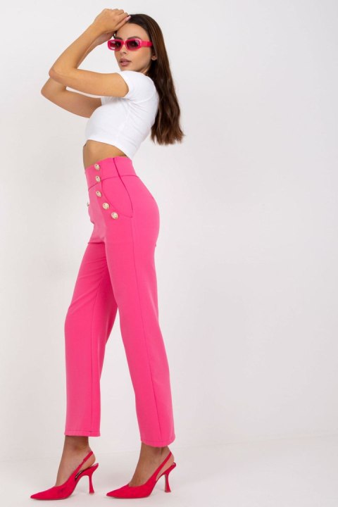 Spodnie Damskie Model DHJ-SP-16008.01X Dark Pink - Italy Moda Italy Moda Spodnie Damskie Model DHJ-SP-16008.01X Dark Pink - Italy Moda Italy Moda
