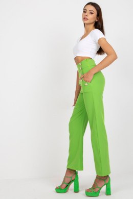 Spodnie Damskie Model DHJ-SP-16008.01X Light Green - Italy Moda Italy Moda