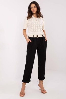 Spodnie Damskie Model DHJ-SP-20506.79 Black - Italy Moda Italy Moda
