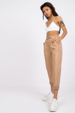 Spodnie Damskie Model DHJ-SP-5058.35P Beige - Italy Moda Italy Moda