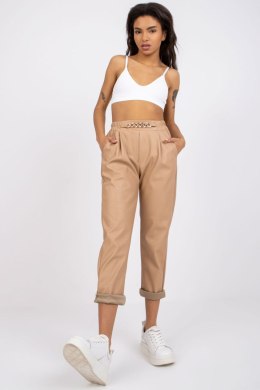 Spodnie Damskie Model DHJ-SP-5058.35P Beige - Italy Moda Italy Moda