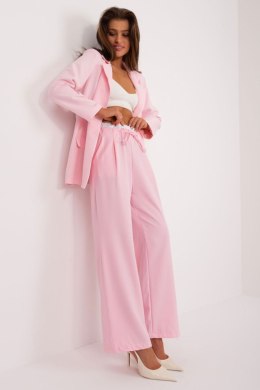 Spodnie Damskie Model DHJ-SP-A7327TR.28 Light Pink - Italy Moda Italy Moda