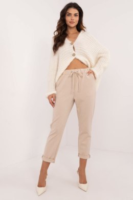 Spodnie Dresowe Model DHJ-SP-A7690.01P Beige - Italy Moda Italy Moda