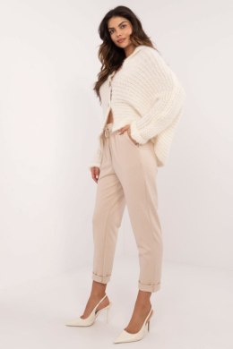 Spodnie Dresowe Model DHJ-SP-A7690.01P Beige - Italy Moda Italy Moda