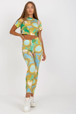 Spodnie Komplet Model DHJ-KMPL-15832.88 Green - Italy Moda Italy Moda