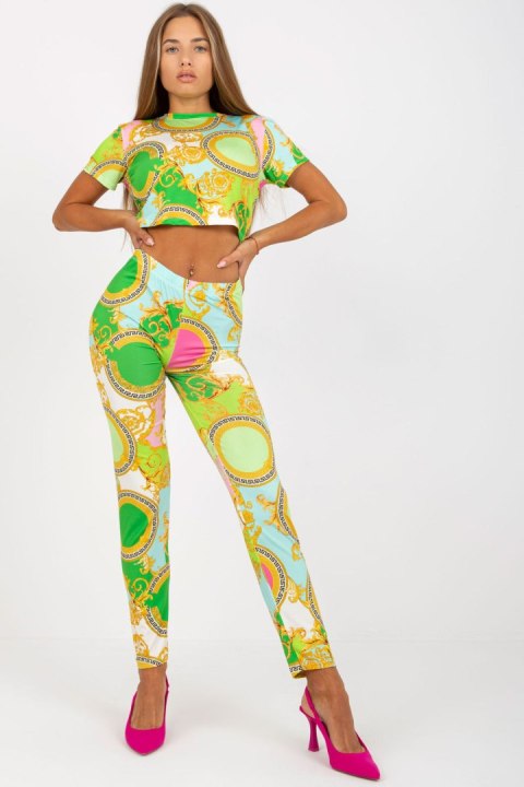 Spodnie Komplet Model DHJ-KMPL-15832.88 Light Green - Italy Moda Italy Moda Spodnie Komplet Model DHJ-KMPL-15832.88 Light Green - Italy Moda Italy Moda
