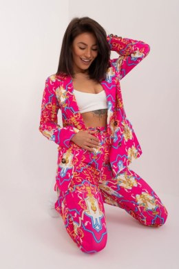 Spodnie Komplet Model DHJ-KMPL-17131.32X Dark Pink - Italy Moda Italy Moda