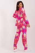Spodnie Komplet Model DHJ-KMPL-17131.32X Dark Pink - Italy Moda Italy Moda Spodnie Komplet Model DHJ-KMPL-17131.32X Dark Pink - Italy Moda Italy Moda